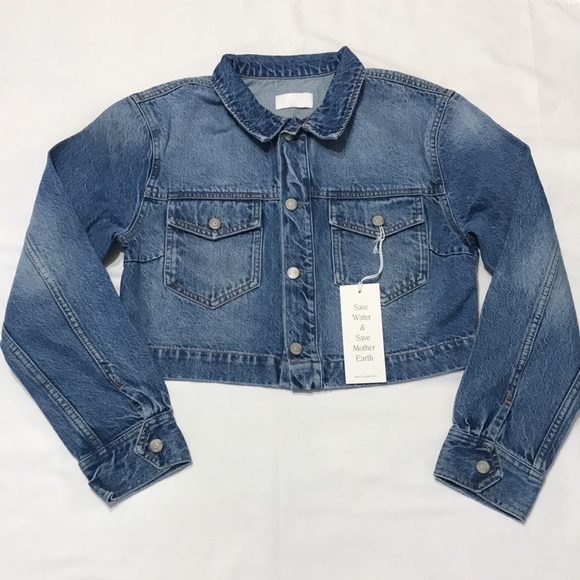 Boyish the Bruno Crop Jean Jacket in Gilda NEW WITH TAGS - Picture 6 of 16